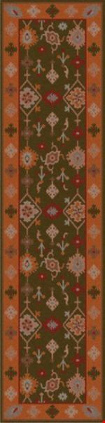 Surya Anastacia Spruce Green (ANA-8409) Rectangle 2'6" x 10'0"