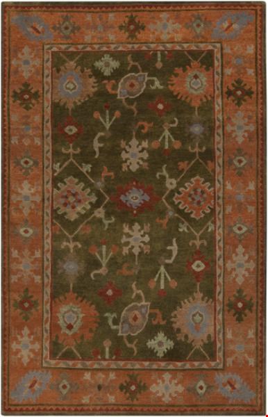 Surya Anastacia Spruce Green (ANA-8409) Rectangle 5'0" x 8'0"