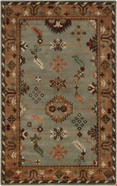 Surya Anastacia Pale Green (ANA-8410) Rectangle 5'0" x 8'0"
