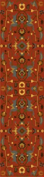Surya Anastacia Burnt Sienna (ANA-8411) Rectangle 2'6" x 10'0"