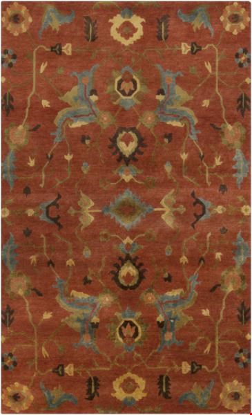 Surya Anastacia Burnt Sienna (ANA-8411) Rectangle 5'0" x 8'0"
