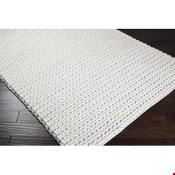 Surya Anchorage Winter White (ANC-1000) Square 0'6