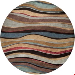 Surya Artist Studio Coffee Bean (ART-229) Round 8'0