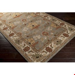 Surya Bungalo Tea Leaves (BNG-5018) Rectangle 2'0