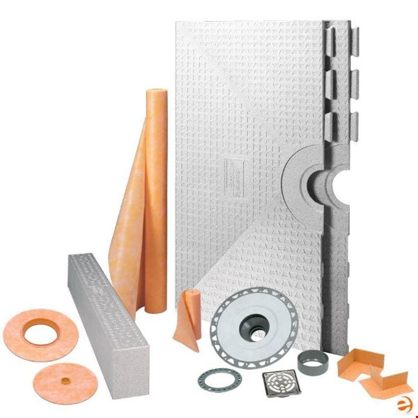 Schluter Kerdi Shower System Kit - 72" x 72" Tray KK183-KIT