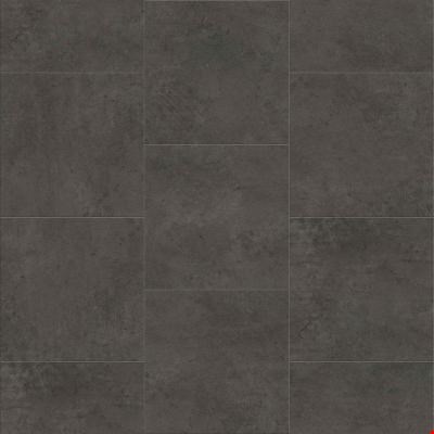MetroFlor Deja New: Smooth Concrete Anthracite Luxury Vinyl Tile DN123813
