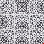 Collection Water Proof Plank: Trellis Iron APX070