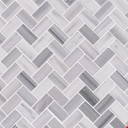MS International Bergamo Herringbone Mosaic 12