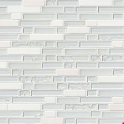 MS International Delano Blanco Mosaic 12