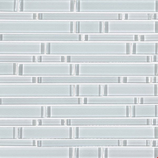 MS International Ice Interlocking Mosaic 12" x 12" : SMOT-GLSIL-IC8MM