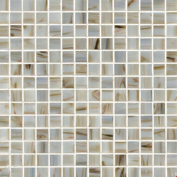 MS International Iridescent Ivory Mosaic 12" x 12" : THDW3-SH-IVRYIR3/4X3/4GL