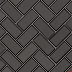 MS International Metallic Gray Bevel Herringbone Mosaic 12