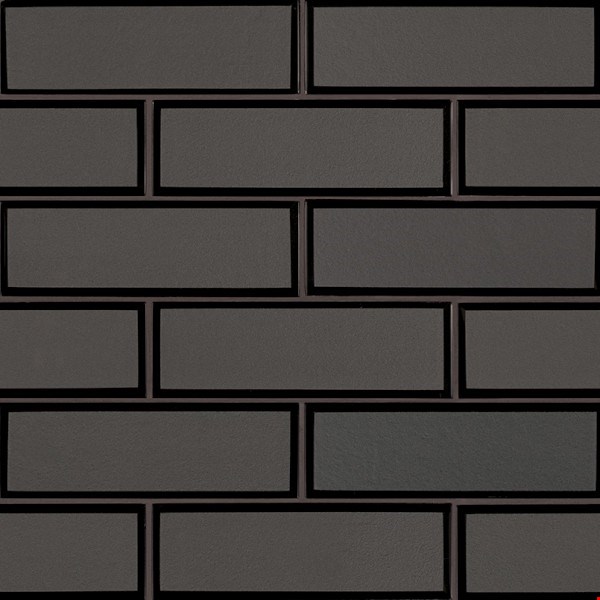 MS International Metallic Gray Bevel Subway 2" x 6" Mosaic : SMOT-GLSST-MEGRBE8MM