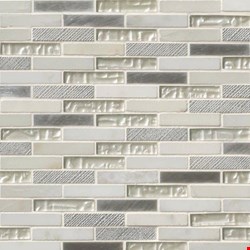 MS International Ocean Crest Brick Mosaic 12