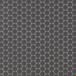 MS International Penny Round Nero Mosaic 12