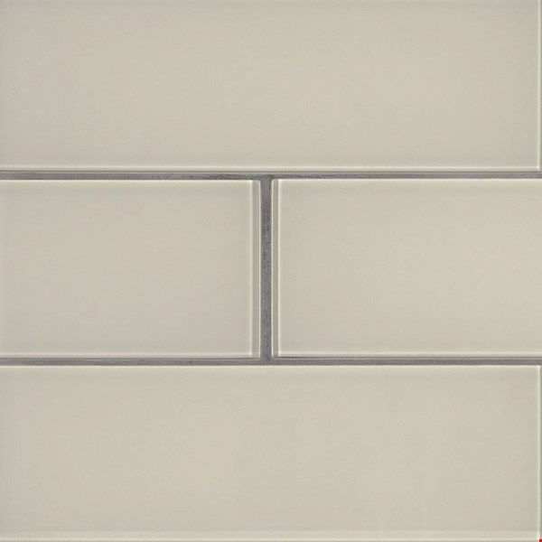 MS International Snowcap 4" x 12" Glass Tile: SMOT-GL-T-SNWHT412