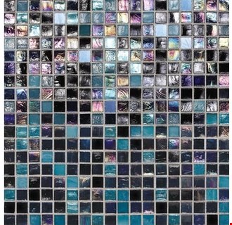 Daltile City Lights Glass Mosaic 12" x 12" : Las Vegas CL691212MS1P