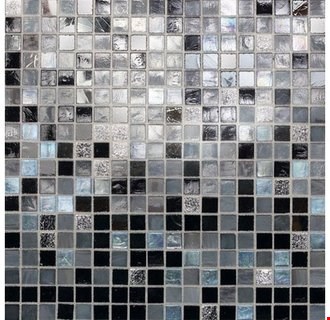 Daltile City Lights Glass Mosaic 12" x 12" : Manhattan CL741212MS1P