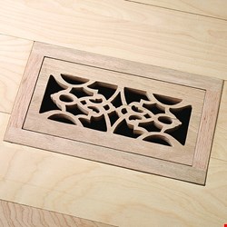 Unfinished Oak Flush Mount 4