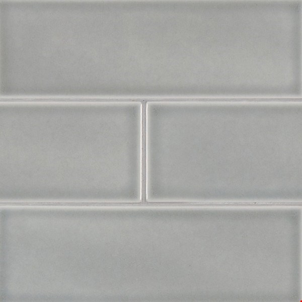 MS International Highland Park Collection: Morning Fog 4" x 12" Glossy Ceramic Tile SMOT-PT-MOFOG412