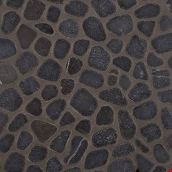 MS International Rio Lago Pebbles Collection: Black Marble 11