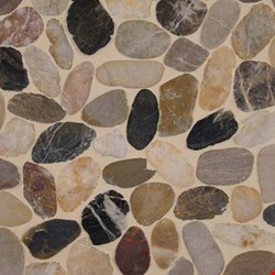 MS International Rio Lago Pebbles Collection: Mix River 12