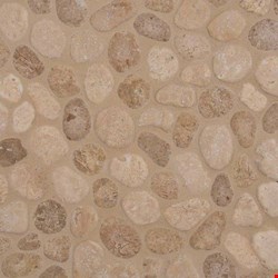 MS International Rio Lago Pebbles Collection: Travertine Blend 11