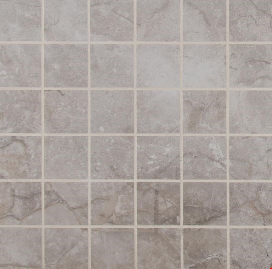 MS International Ansello Series: Grey 2" x 2" Ceramic Mosaic NANSGRE2X2