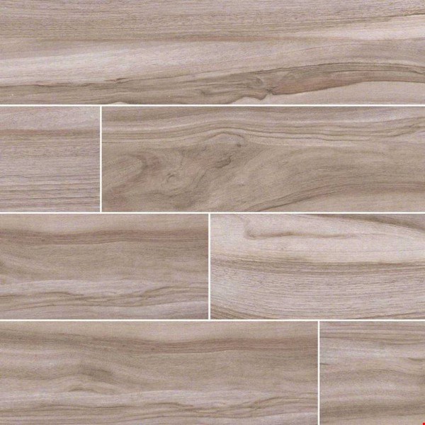 MS International Aspenwood Series: Ash 9" x 48" Porcelain Tile NASPASH9X48
