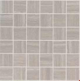 MS International Essentials: Charisma Silver 2" x 2" Ceramic Mosaic NCHASIL2X2