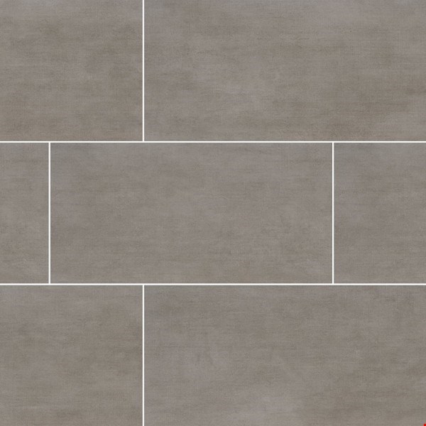 MS International Gridscale: Concrete 2" x 2" Ceramic Mosaic NGRICON2X2