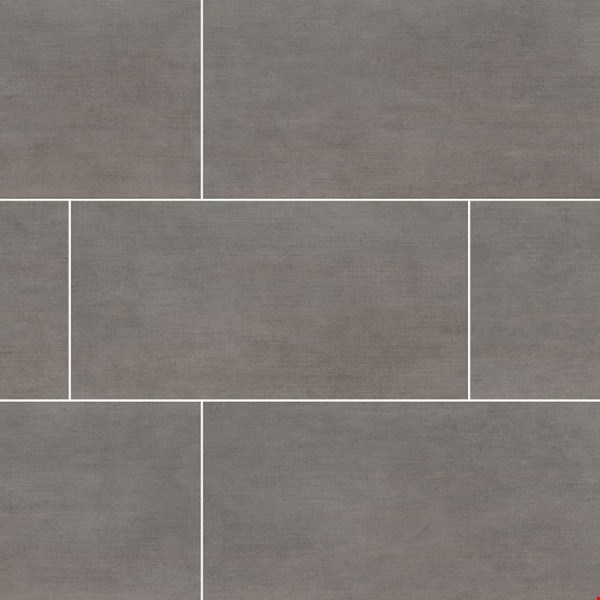 MS International Gridscale: Graphite 12" x 24" Ceramic Tile NGRIGRA1224