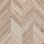 Beige 12" 15" Chevron Mosaic NHAVBEICHE12X15