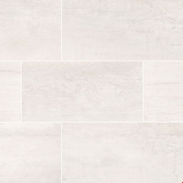 MS International Oxide: Blanc 12" x 24" Porcelain Tile NOXIBLA1224