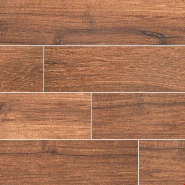 MS International Palmetto: Chestnut 6" x 36" Porcelain Tile NPALCHE6X36