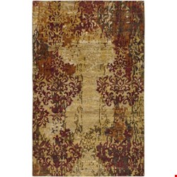 Surya Brocade Desert Sand (BRC-1002) Rectangle 5'0