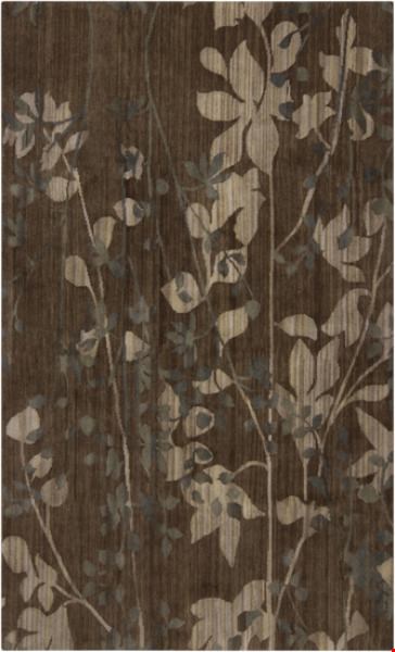 Surya Brocade Mulled Wine (BRC-1003) Rectangle 5'0" x 8'0"