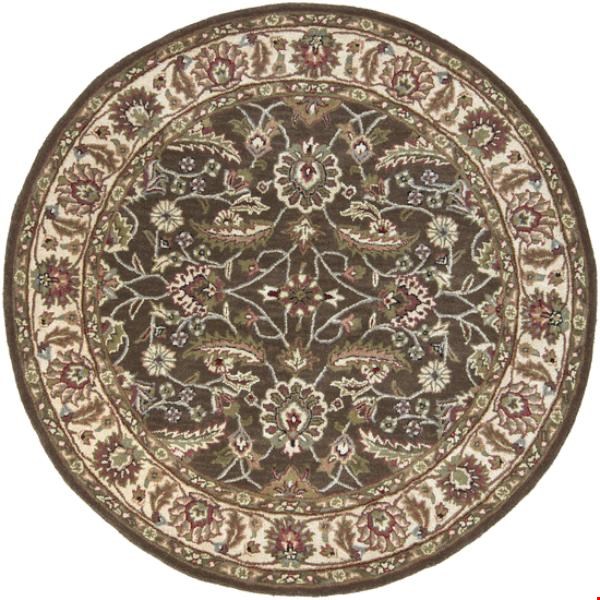 Surya Caesar Coffee Bean (CAE-1003) Round 6'0" x 6'0"