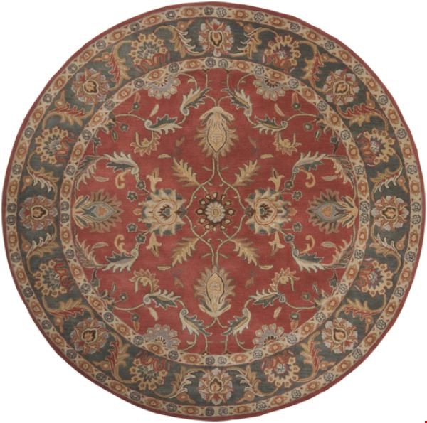 Surya Caesar Red Clay (CAE-1007) Round 8'0" x 8'0"