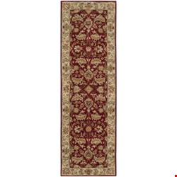 Surya Caesar Maroon (CAE-1022) Rectangle 2'6
