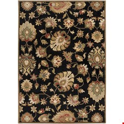 Surya Caesar Coal Black (CAE-1027) Rectangle 8'0