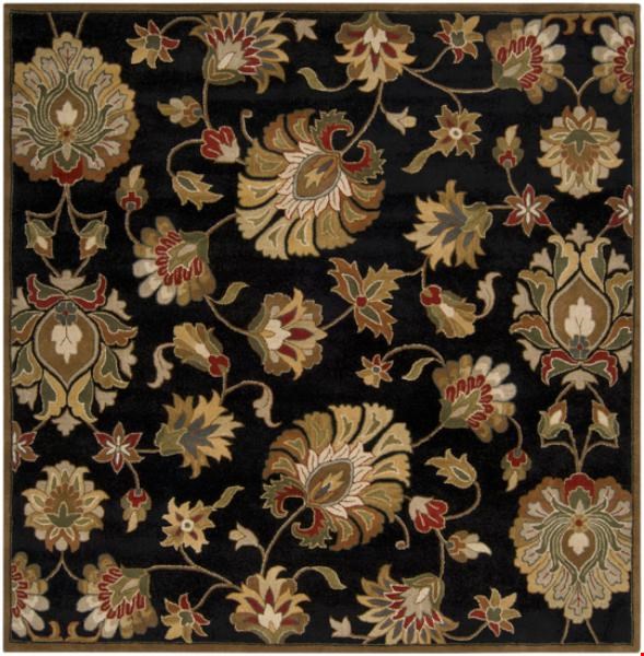 Surya Caesar Coal Black (CAE-1027) Square 8'0" x 8'0"