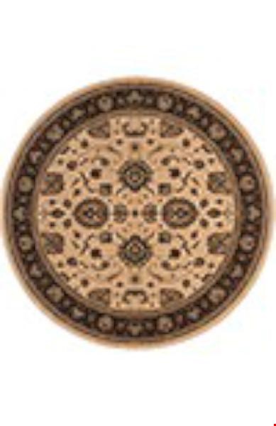 Oriental Weavers Ariana Ivory (A130/7180180ST) Round 6'0" x 6'0" Area Rug