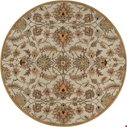 Surya Caesar Feather Gray (CAE-1029) Round 8'0