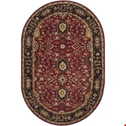 Surya Caesar Wine (CAE-1031) Oval 6'0