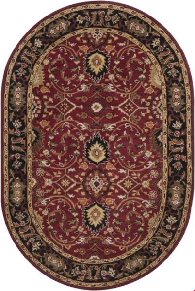 Surya Caesar Wine (CAE-1031) Oval 6'0" x 9'0"