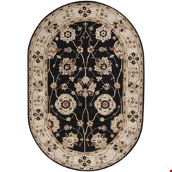 Surya Caesar Coal Black (CAE-1033) Oval 6'0