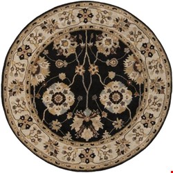 Surya Caesar Coal Black (CAE-1033) Round 6'0