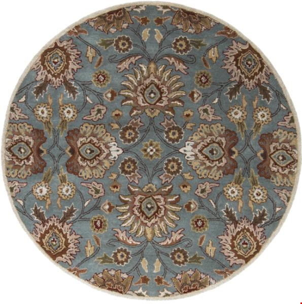 Surya Caesar Foggy Blue (CAE-1052) Round 6'0" x 6'0"