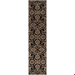 Surya Caesar Coal Black (CAE-1053) Rectangle 2'6